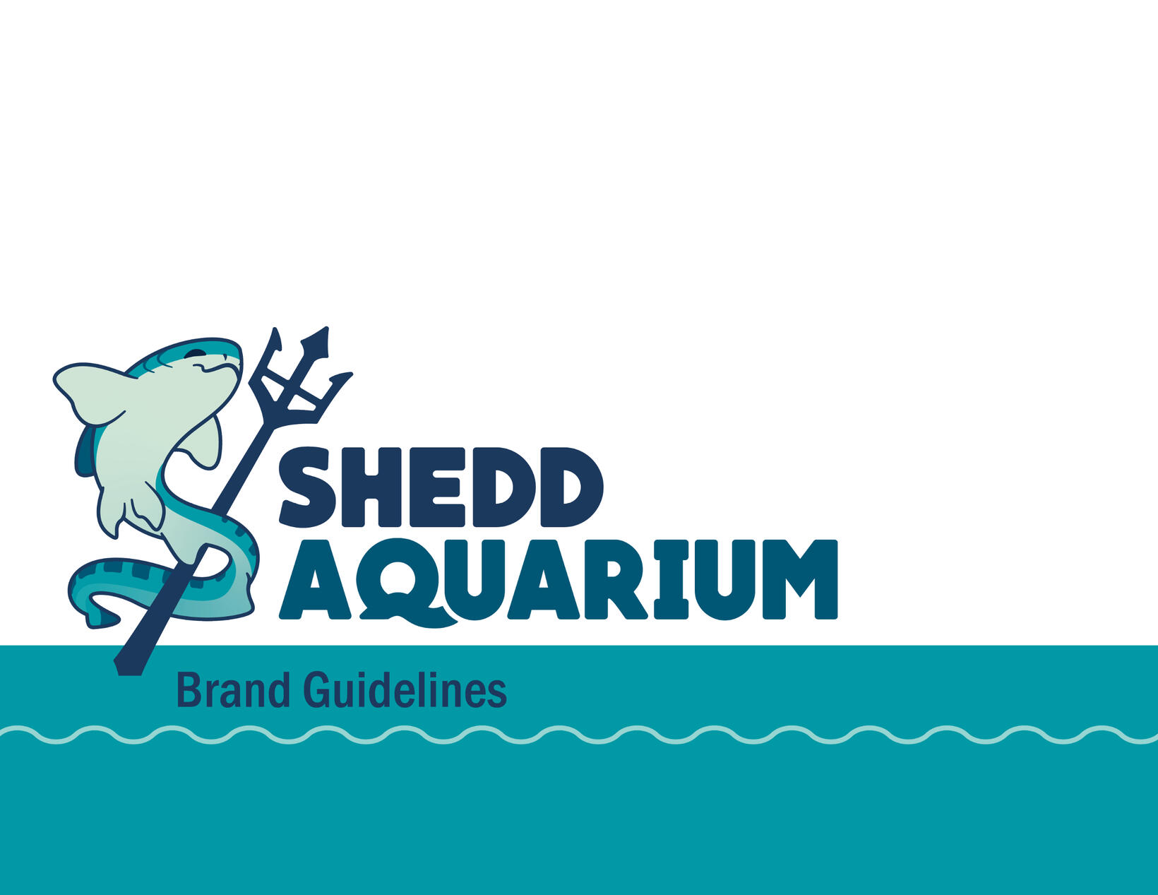 Mock Shedd Aquarium Brand Guidelines Document