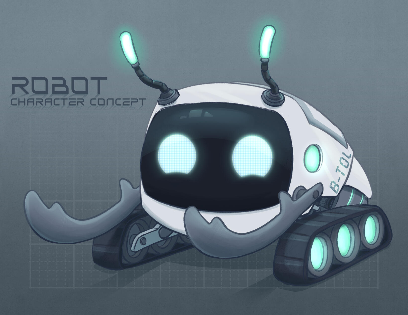 Video Game Robot Concept