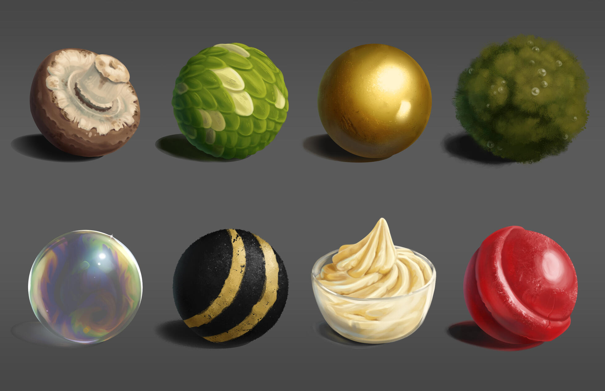 Sphere Texture Studies